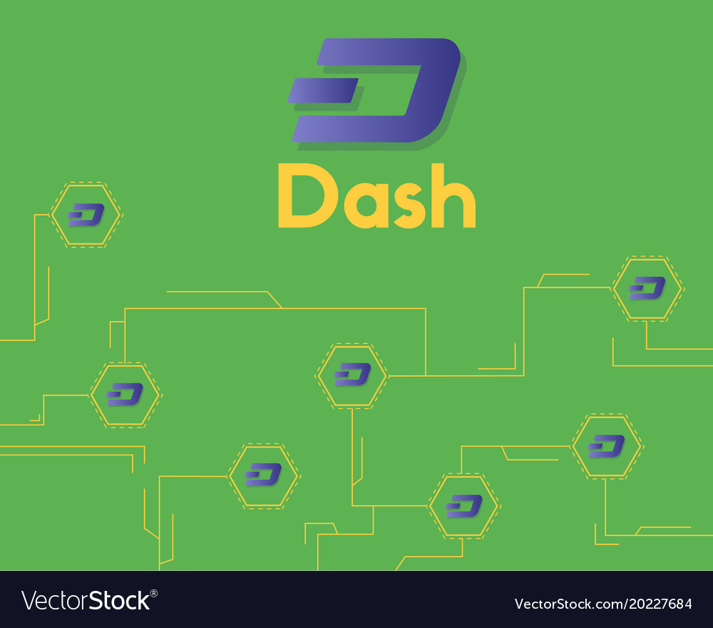 Dash blockchain circuit technology background