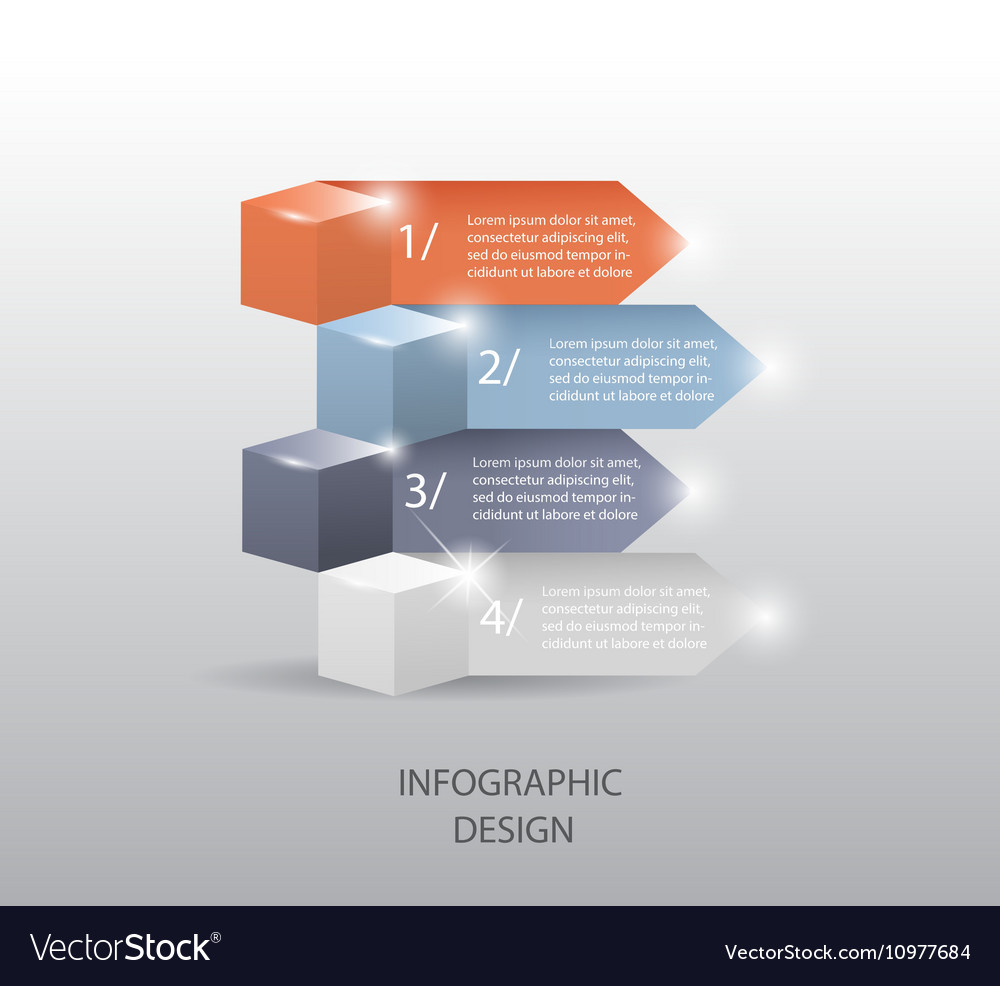 Template for infographic or web design