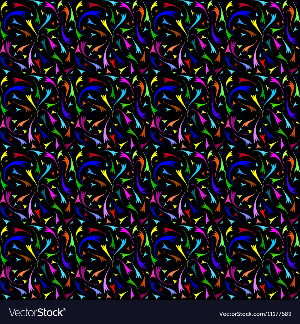Background of colorful comets