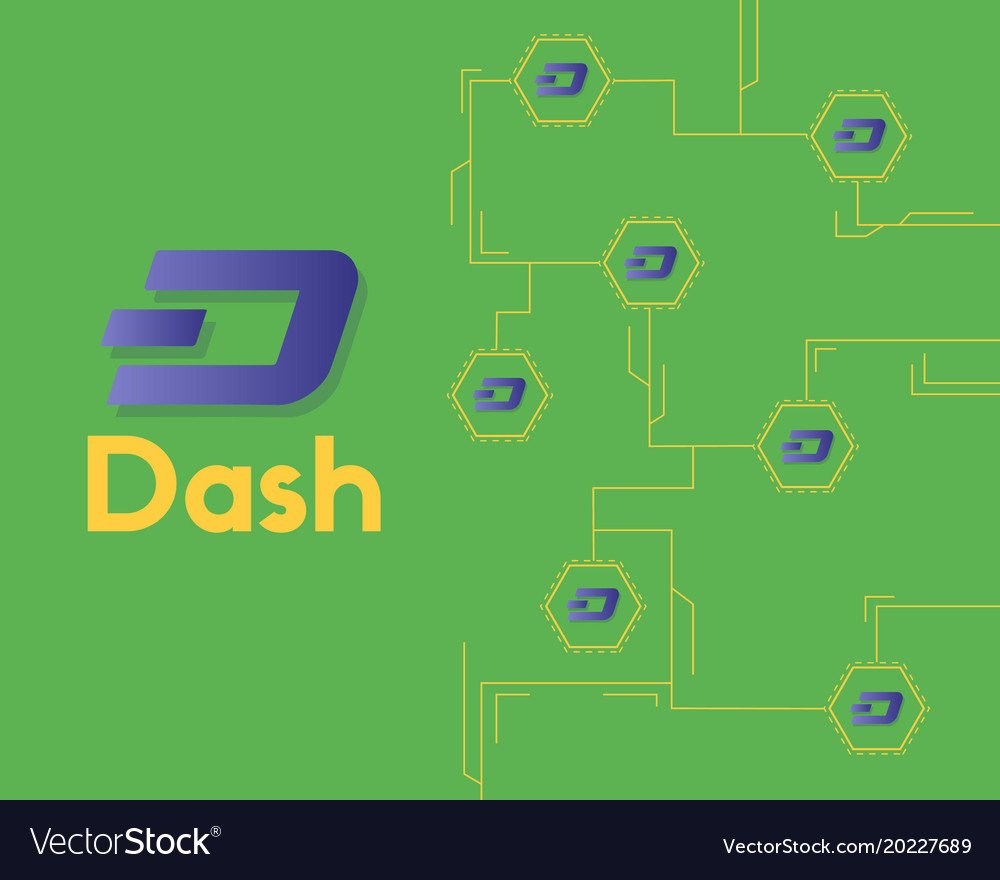 Dash blockchain circuit technology background