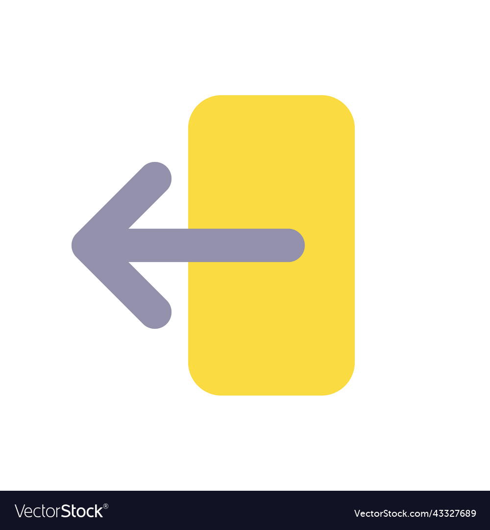 Exportieren Sie Daten flache Farbe ui Symbol vector image Exportieren Sie Daten flache Farbe ui Symbol