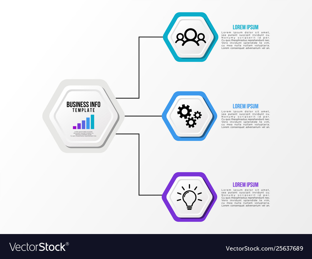 Infographic design template with options steps