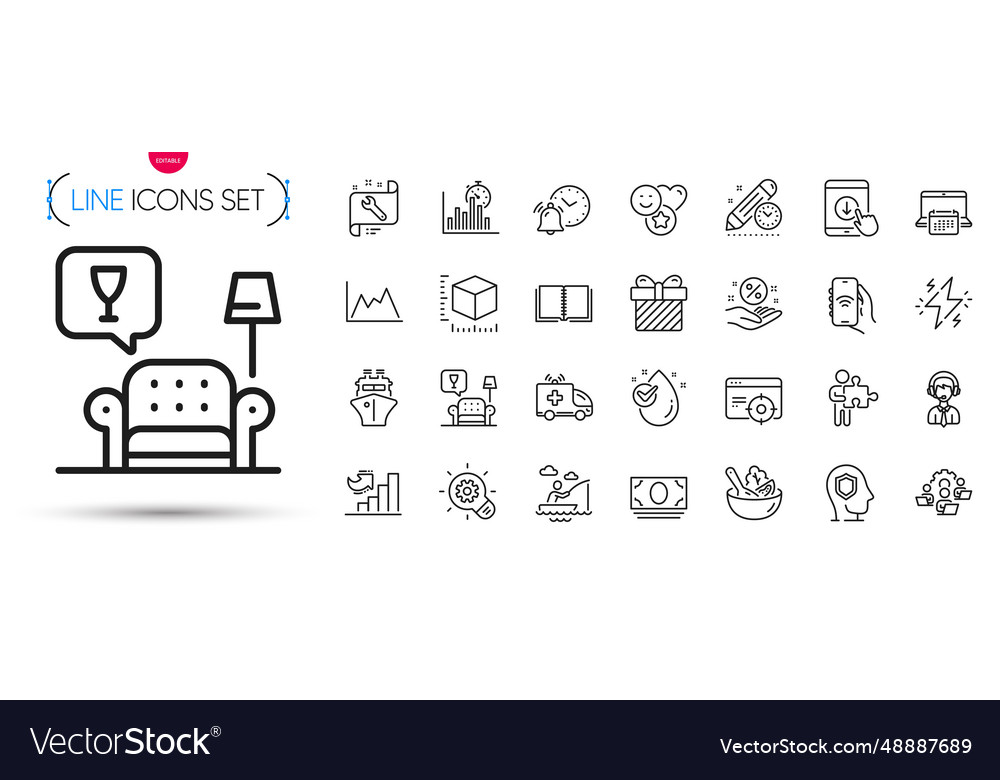 Pack of surprise package size and report timer vector image Pack of surprise package size and report timer