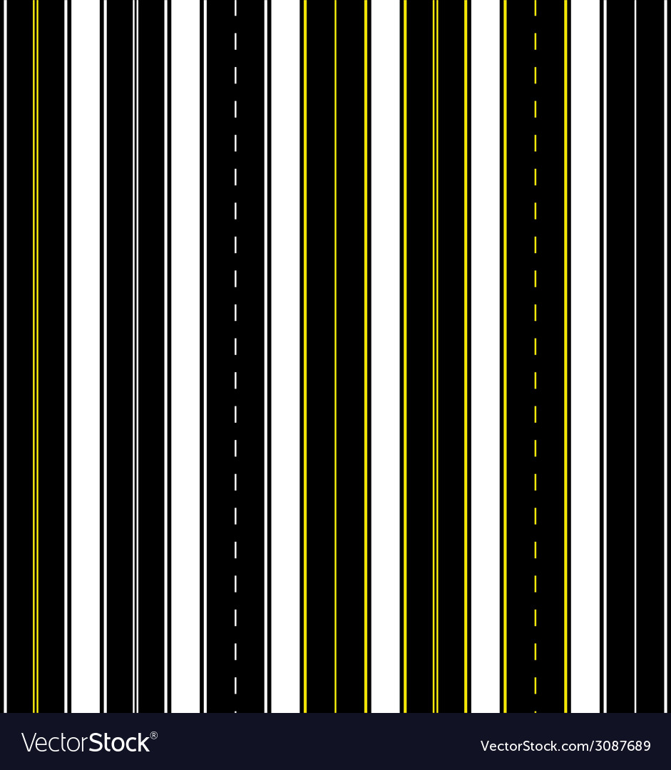 Roads Seamless Pattern