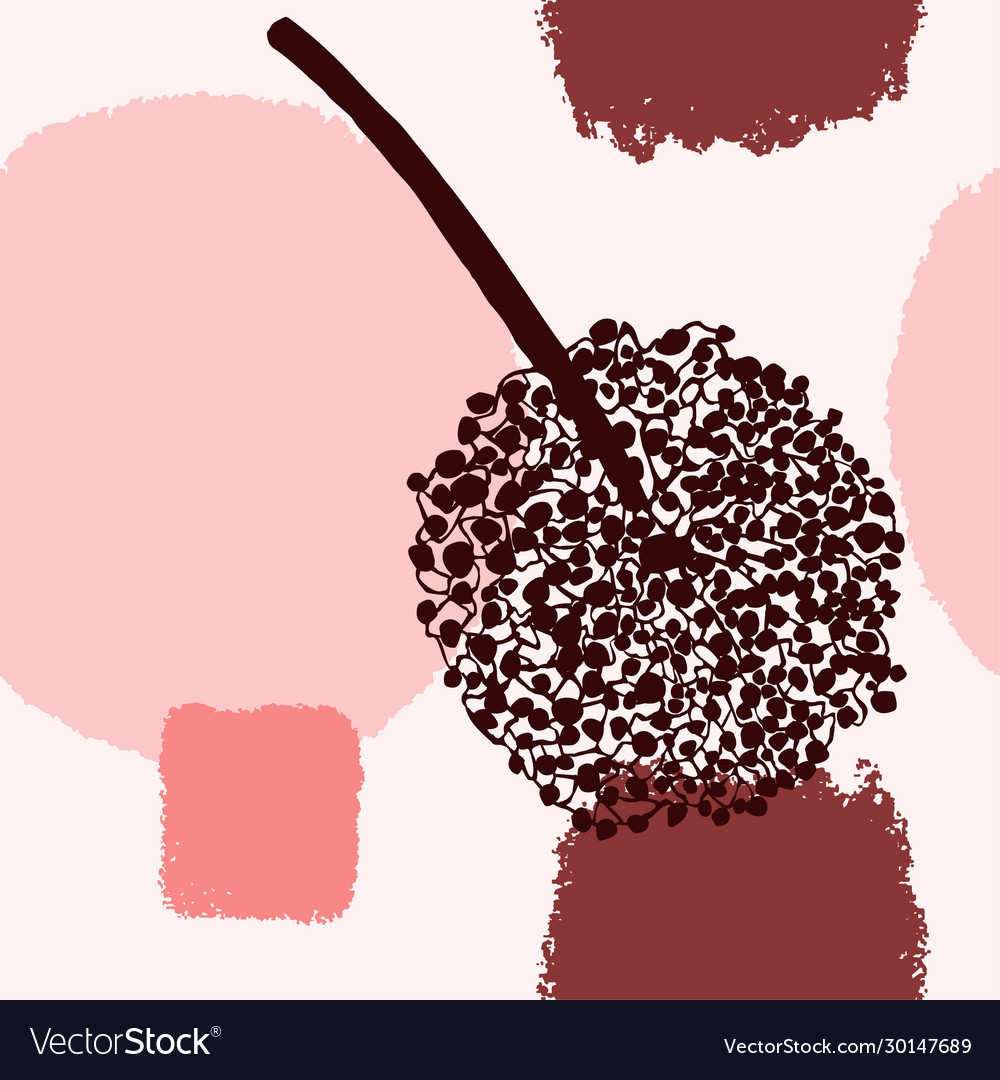 Seamless pattern with abstract shapes vector image Seamless pattern with abstract shapes
