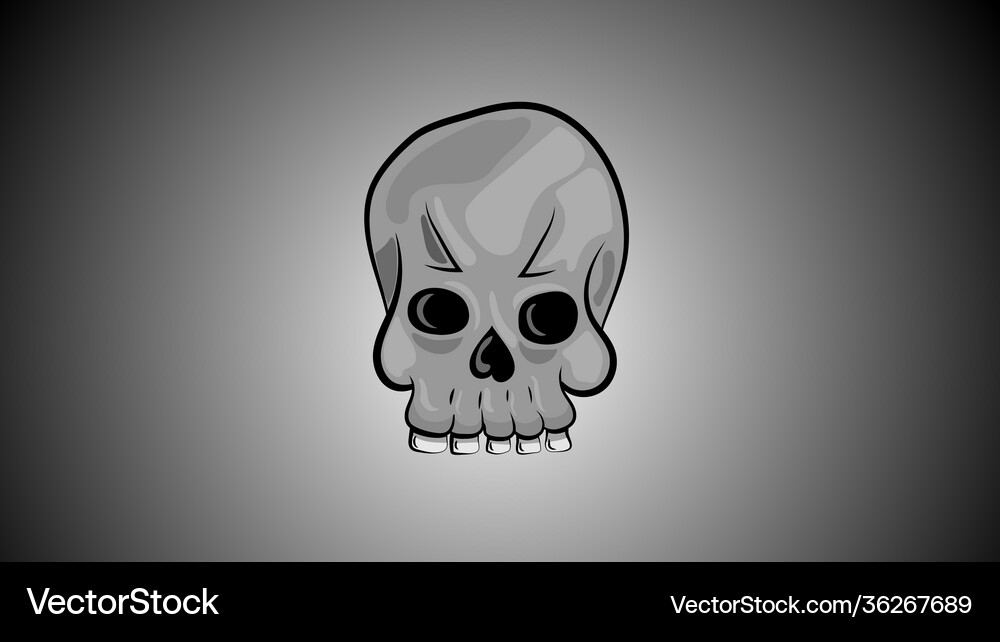 Skull Royalty Free Vector Image - VectorStock