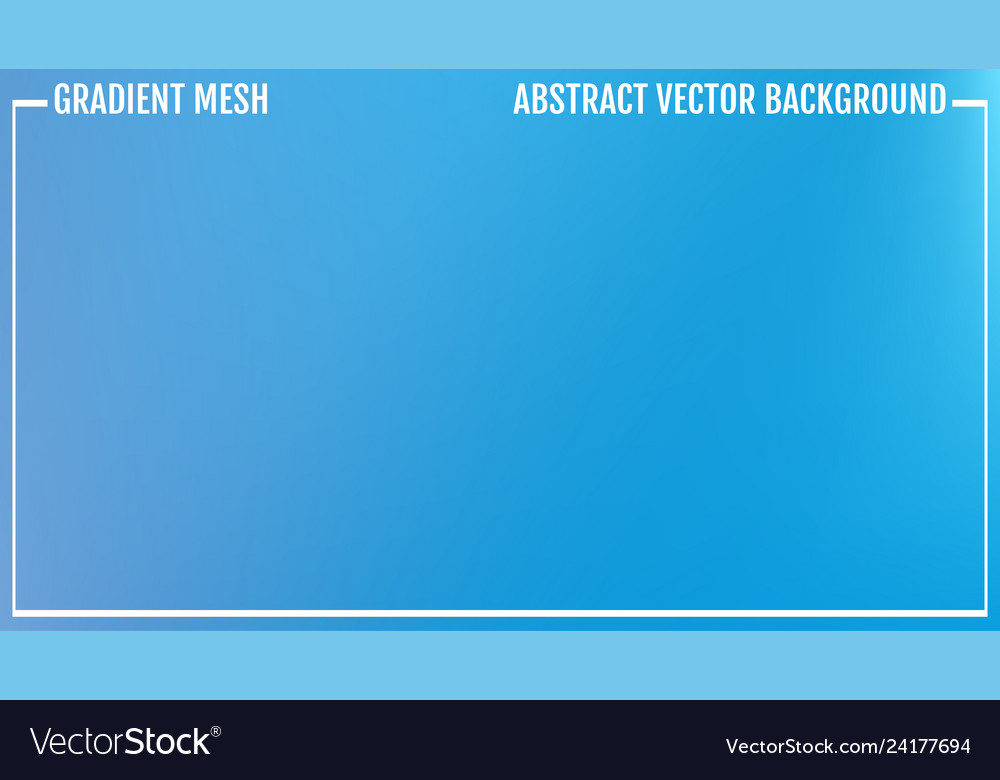 Abstract blue background color mesh gradient vector image Abstract blue background color mesh gradient