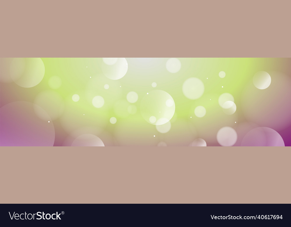 Abstract multicolored blurred bokeh on red