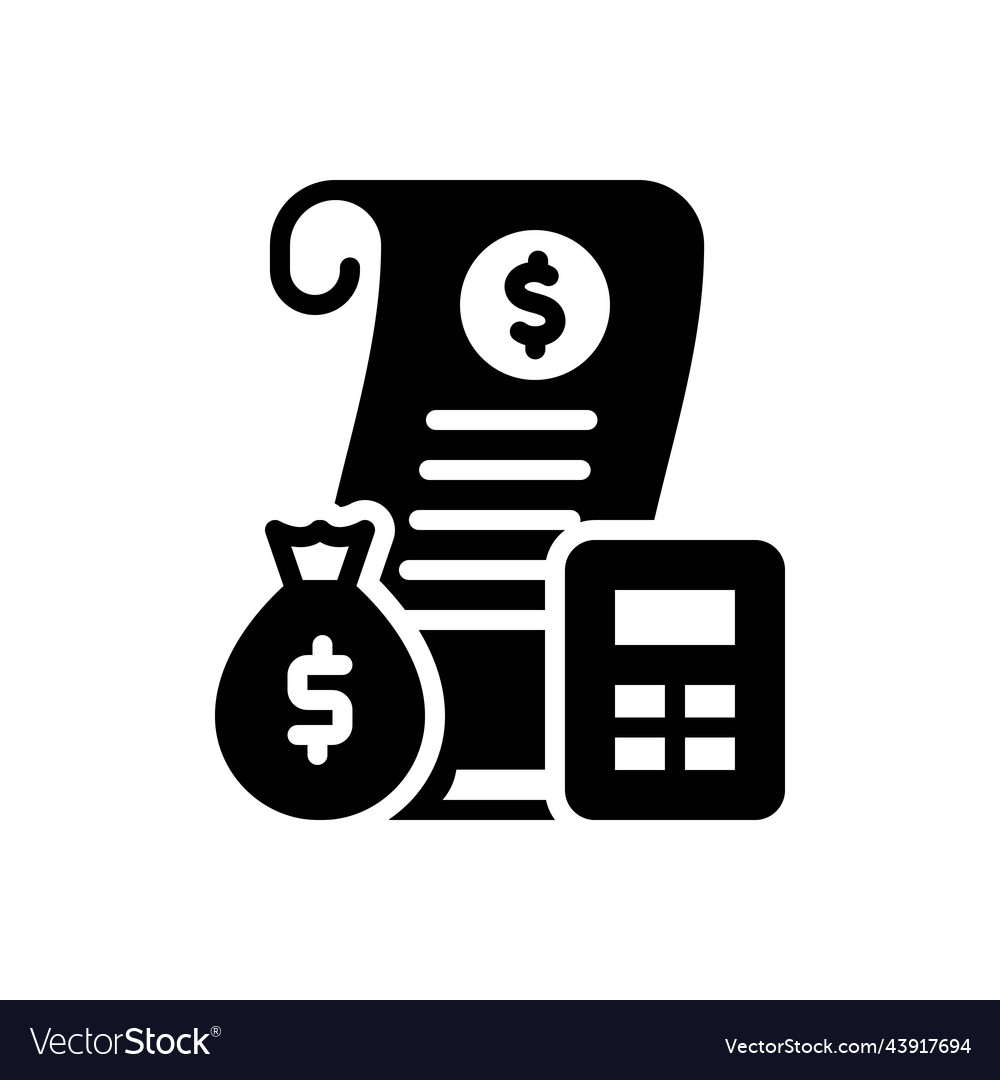 Budgets Royalty Free Vector Image - VectorStock