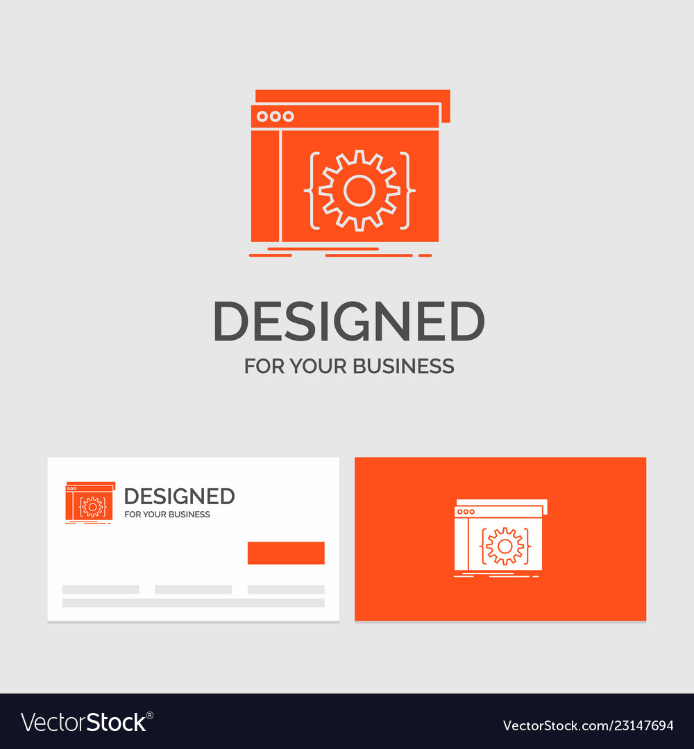 Business logo template for api app coding Vector Image Business logo template for api app coding