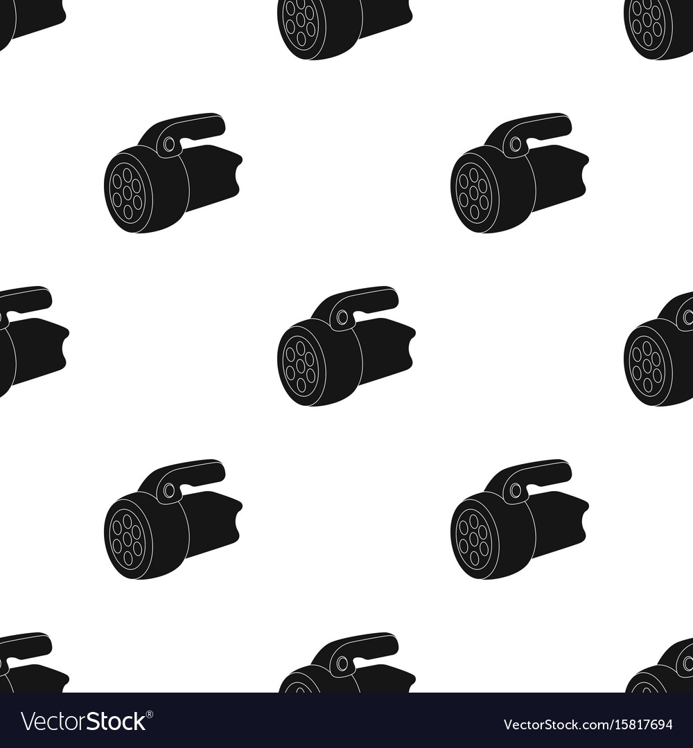 Flashlighttent einzelne Icon im schwarzen Stil