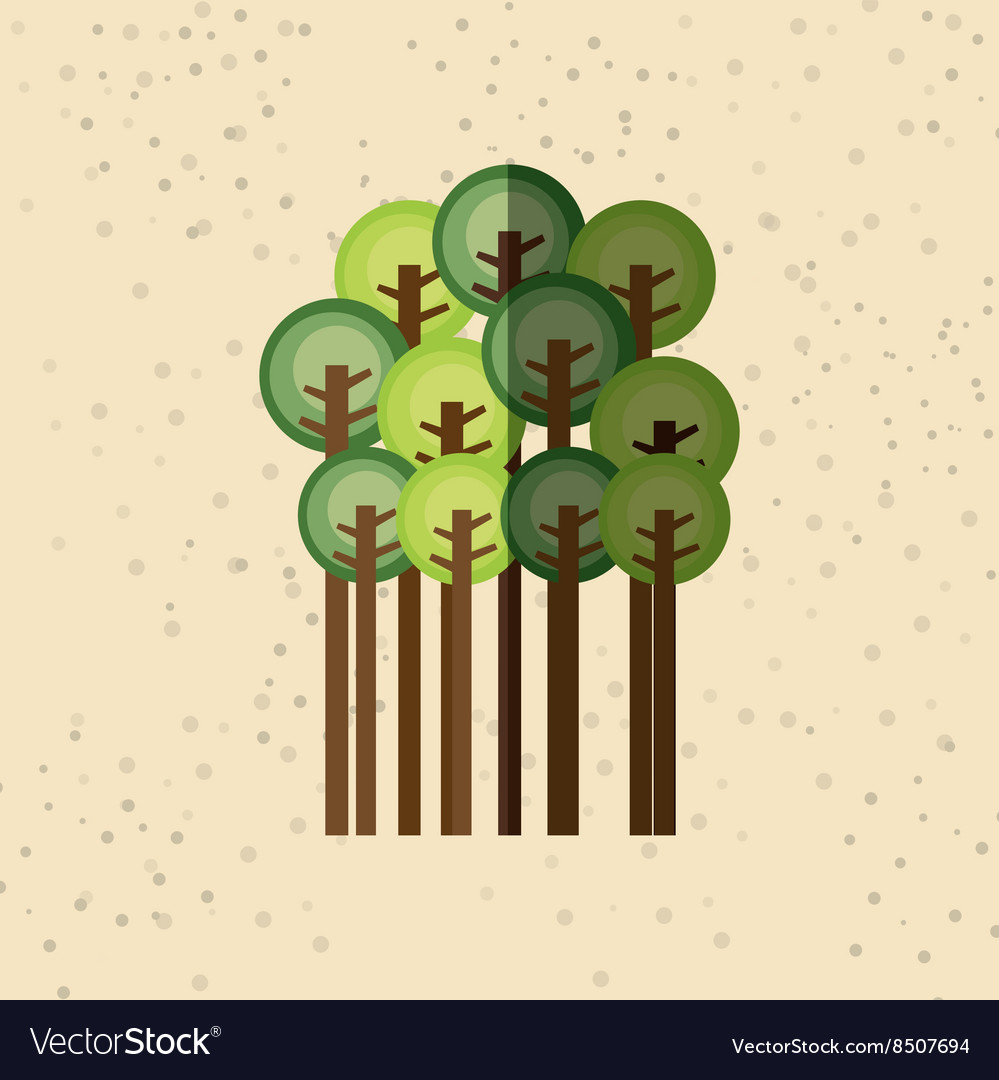 Forest trees design