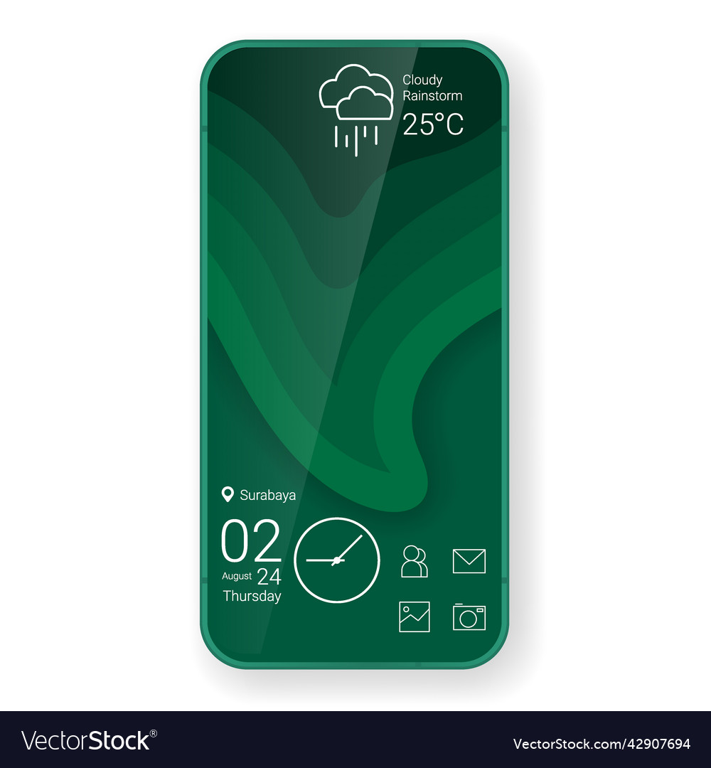Green wave operating system user interface home