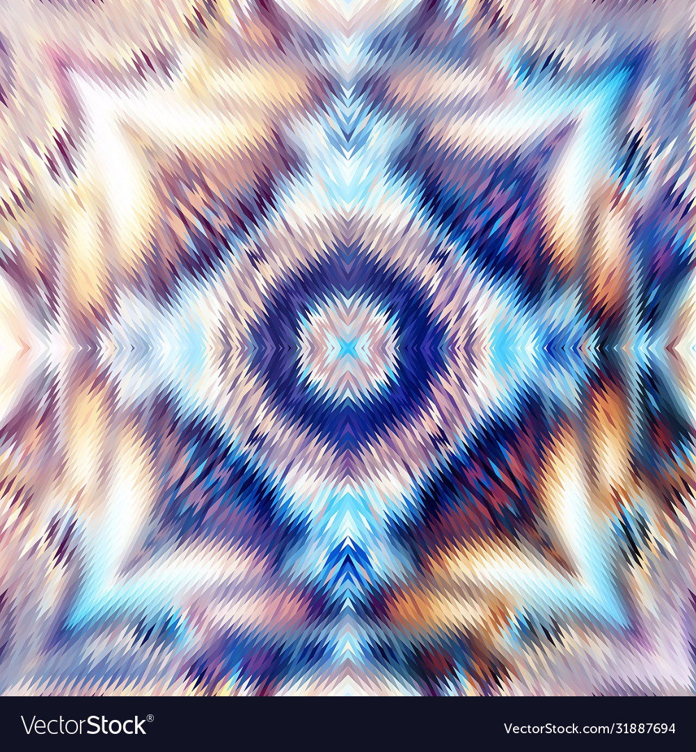 Seamless pattern background a triangles vector image Seamless pattern background a triangles