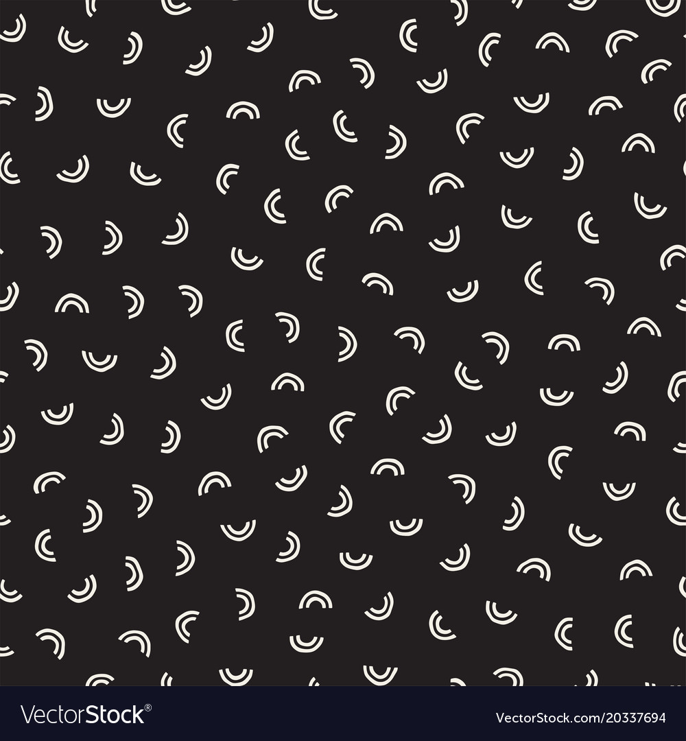 Seamless pattern randomly scattered