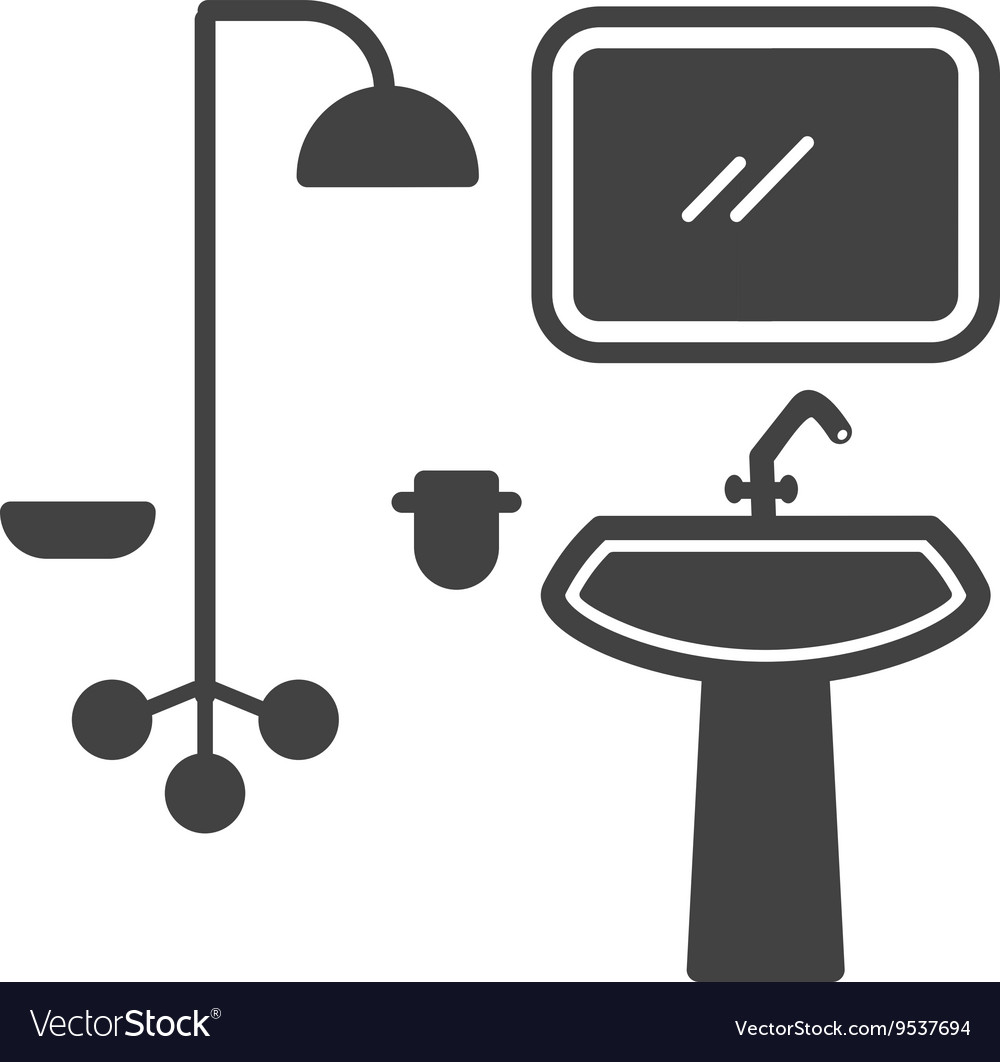 Washroom Royalty Free Vector Image - VectorStock