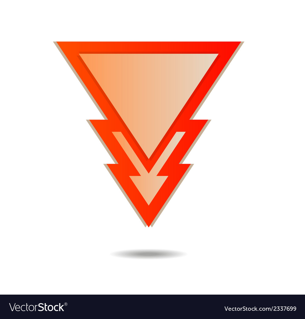 Triangle pointer