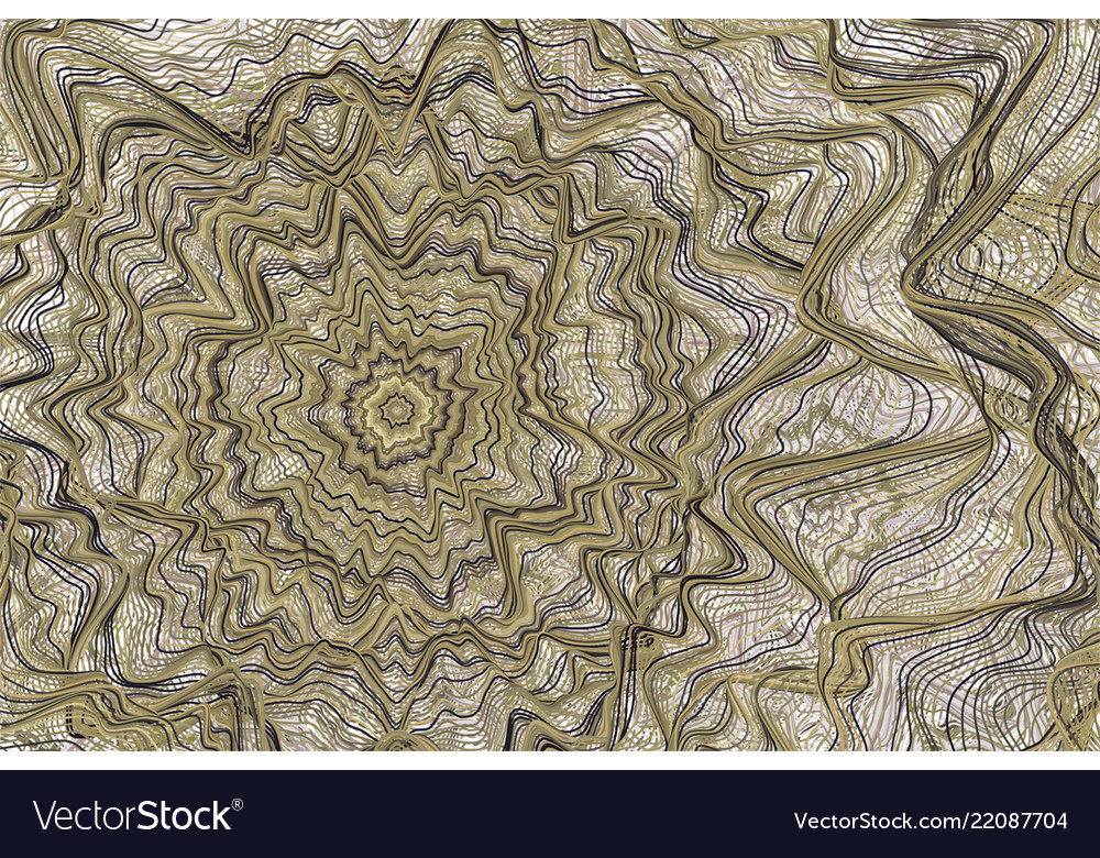 Abstract lines wave pattern generative art
