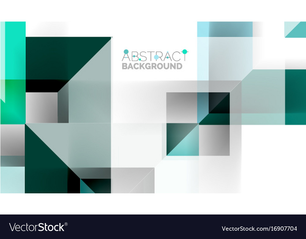 business presentation geometric template vector image business presentation background