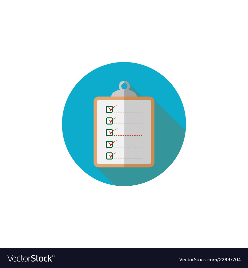 clipboard graphic design template royalty free vector image