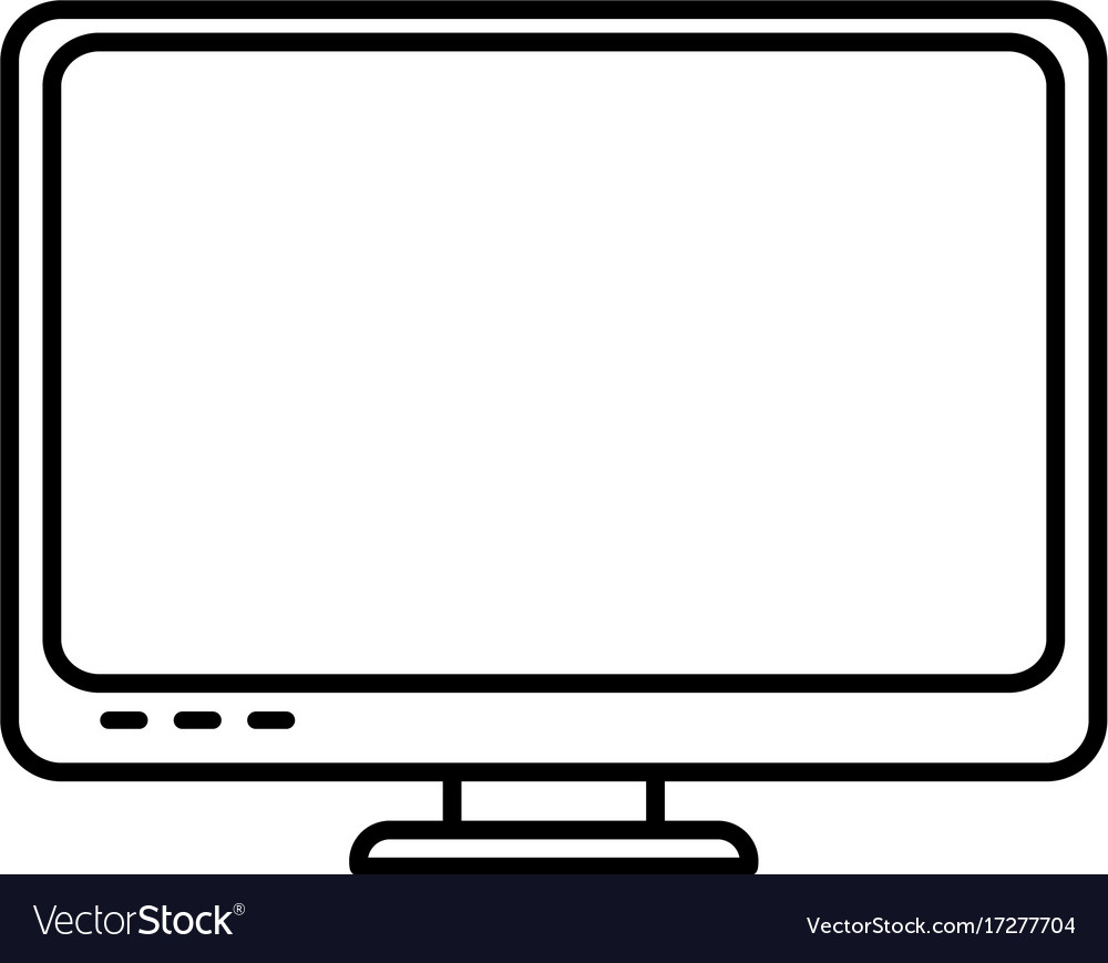 Computer display isolated icon
