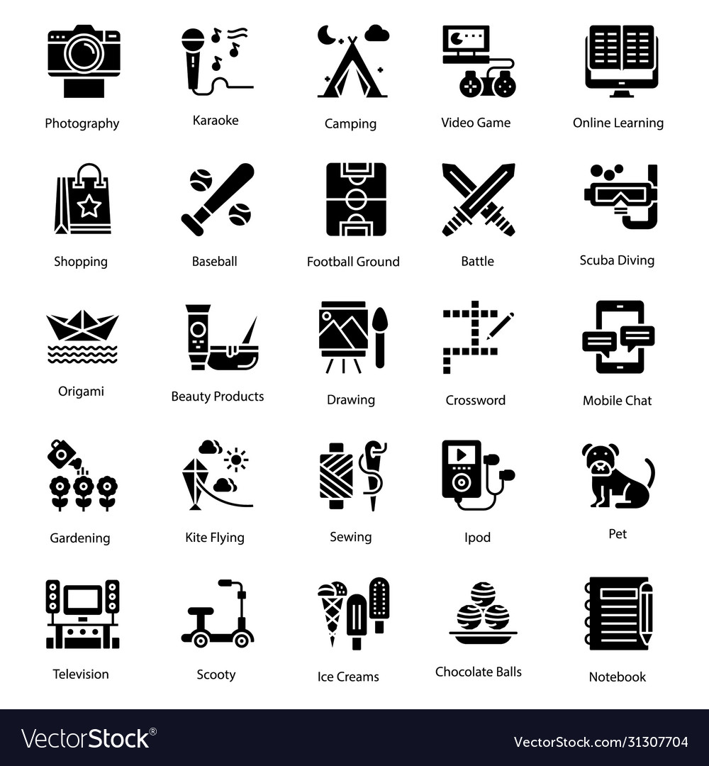 Interests Icon Vector