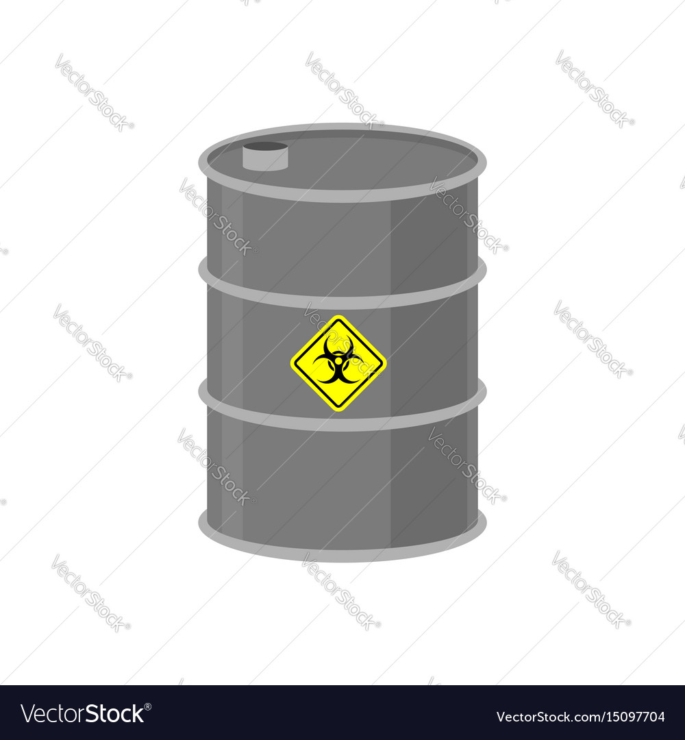 Radioactive Waste Barrel