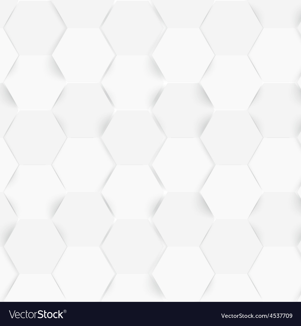 Abstract color 3d hexagonal