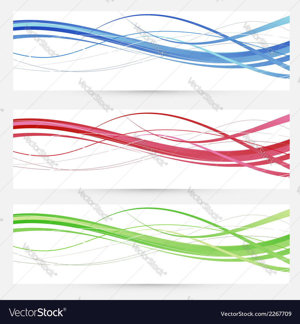 Abstract Line Web Headers