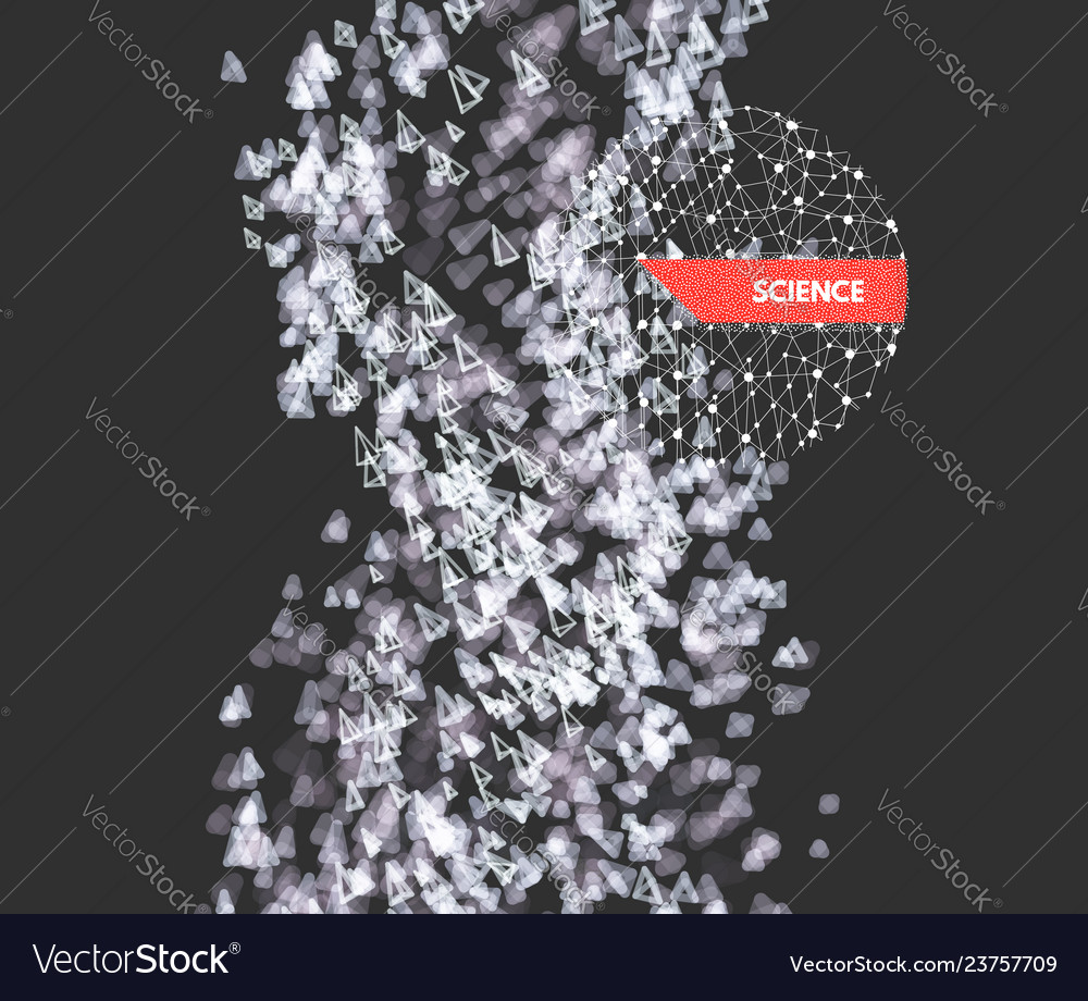 Array dynamische emittierte Partikel bokeh Bewegung 3d Vector Image Array dynamische emittierte Partikel bokeh Bewegung 3d