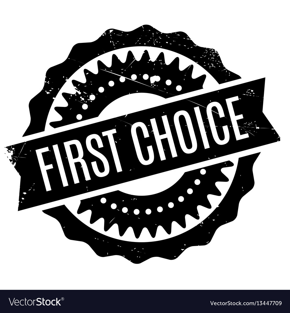 First choice rubber stamp