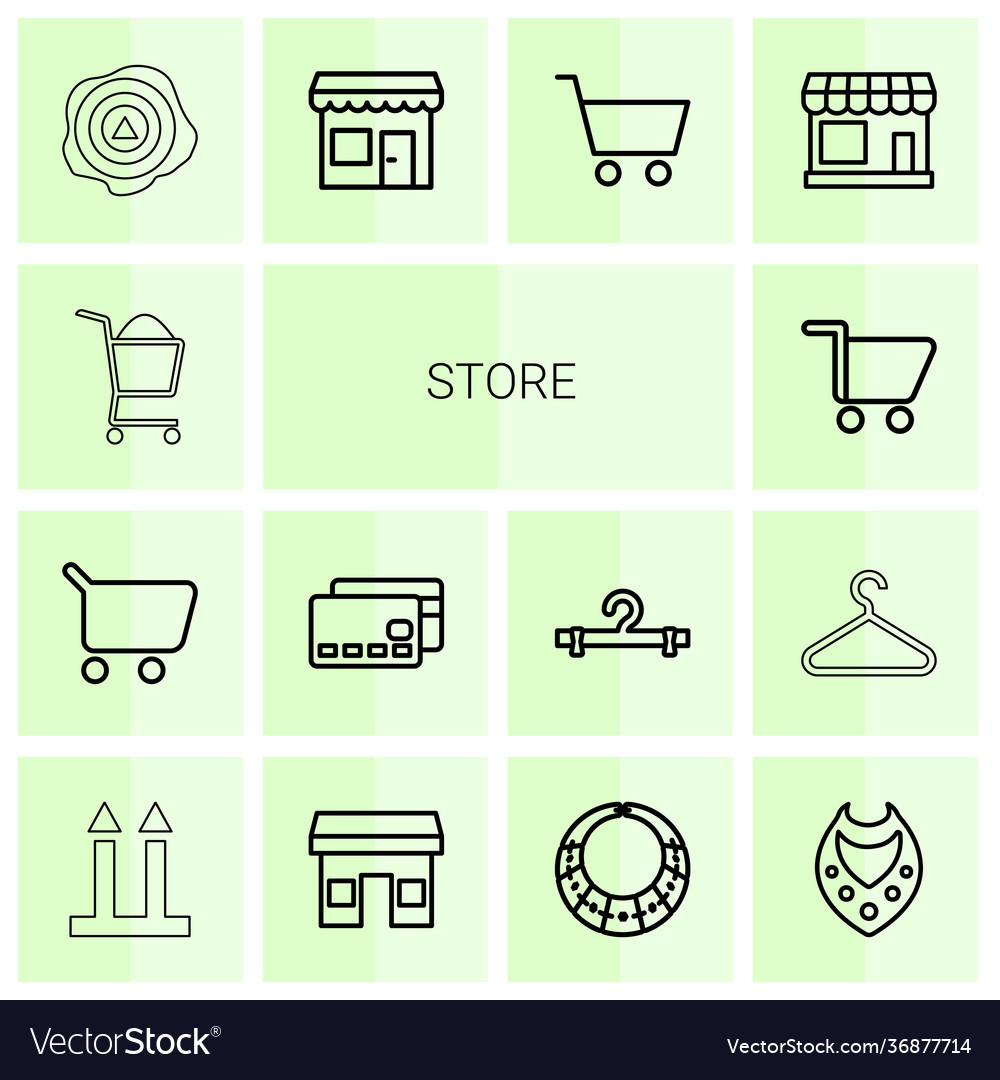 14 store icons