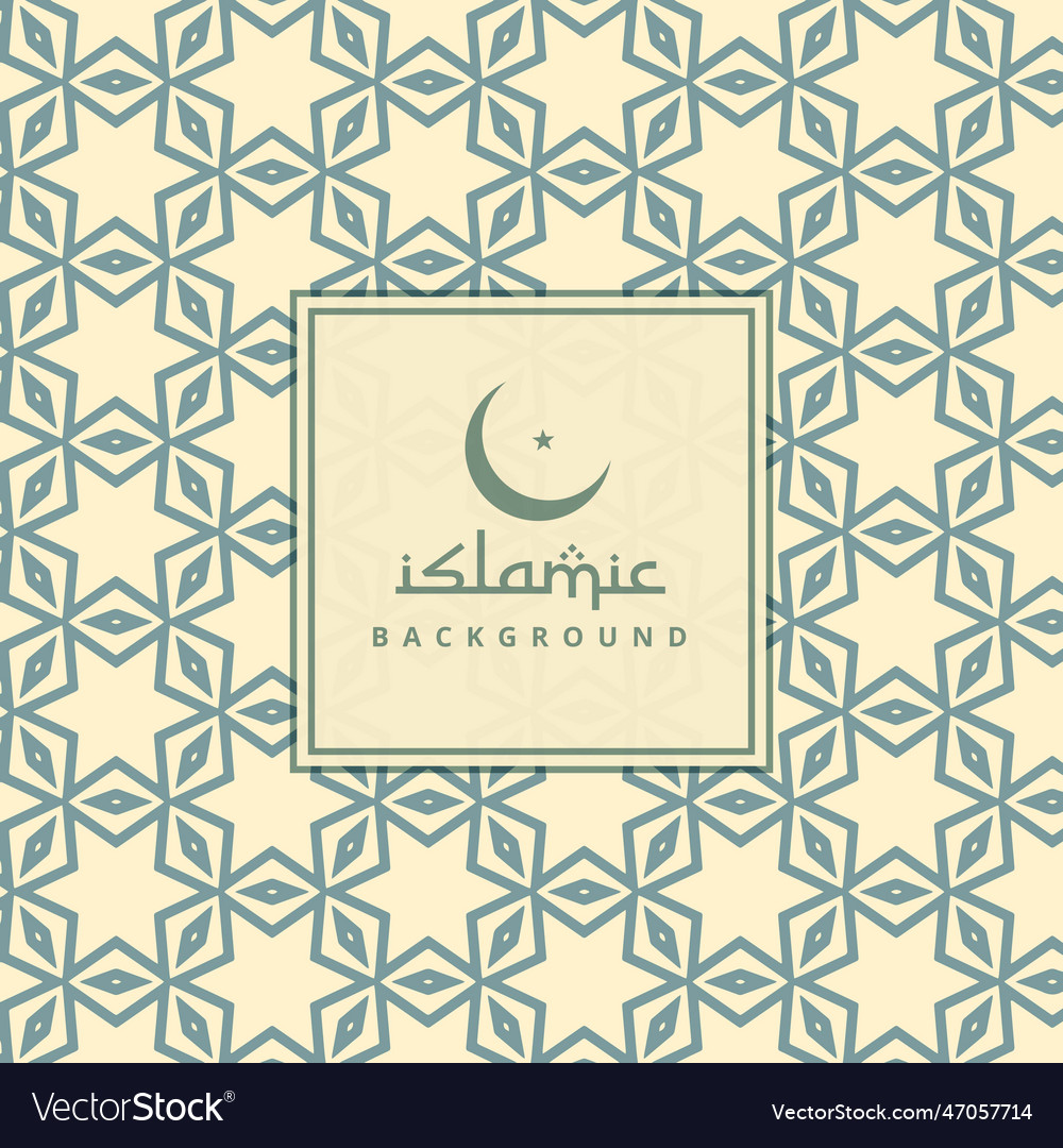 Arabic culture pattern background