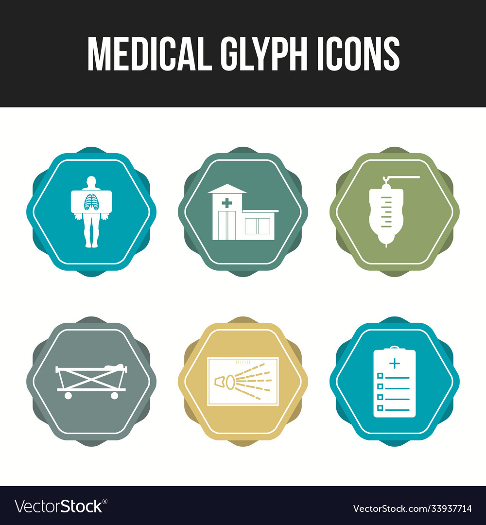 Medizinische Icons Pack für den persönlichen und kommerziellen Gebrauch vector image Medizinische Icons Pack für den persönlichen und kommerziellen Gebrauch