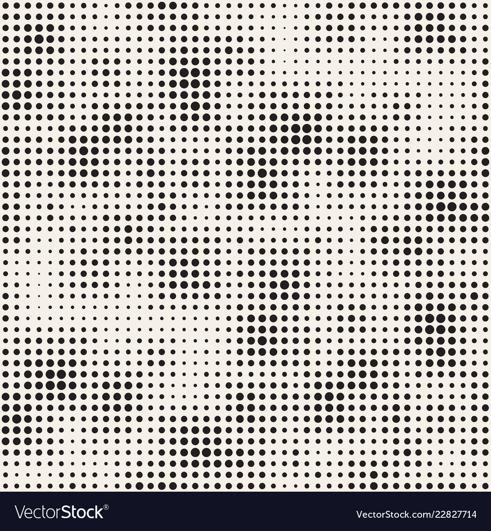 Modern stylish halftone texture endless abstract Vector Image