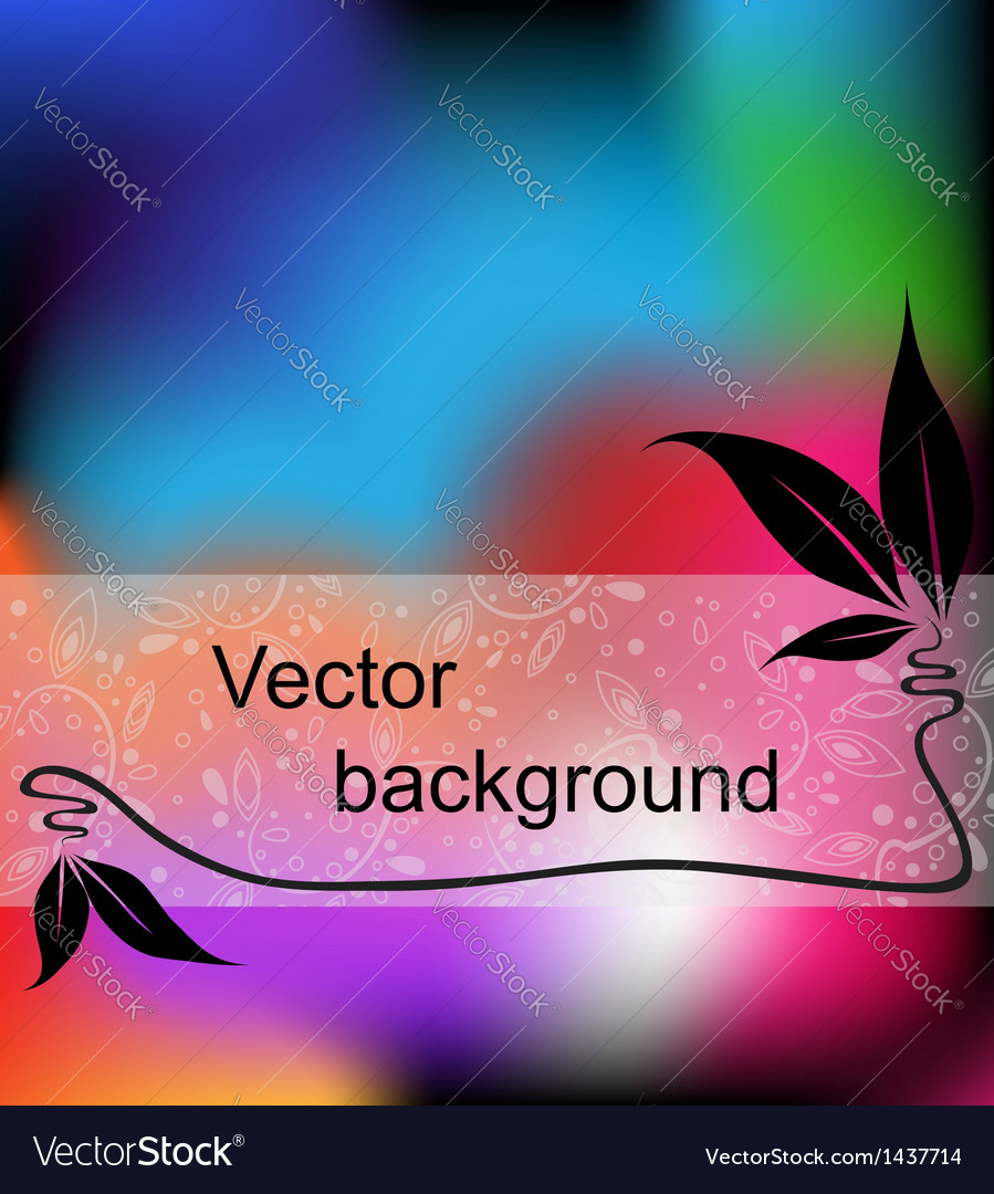 Multicolor background with space for your text