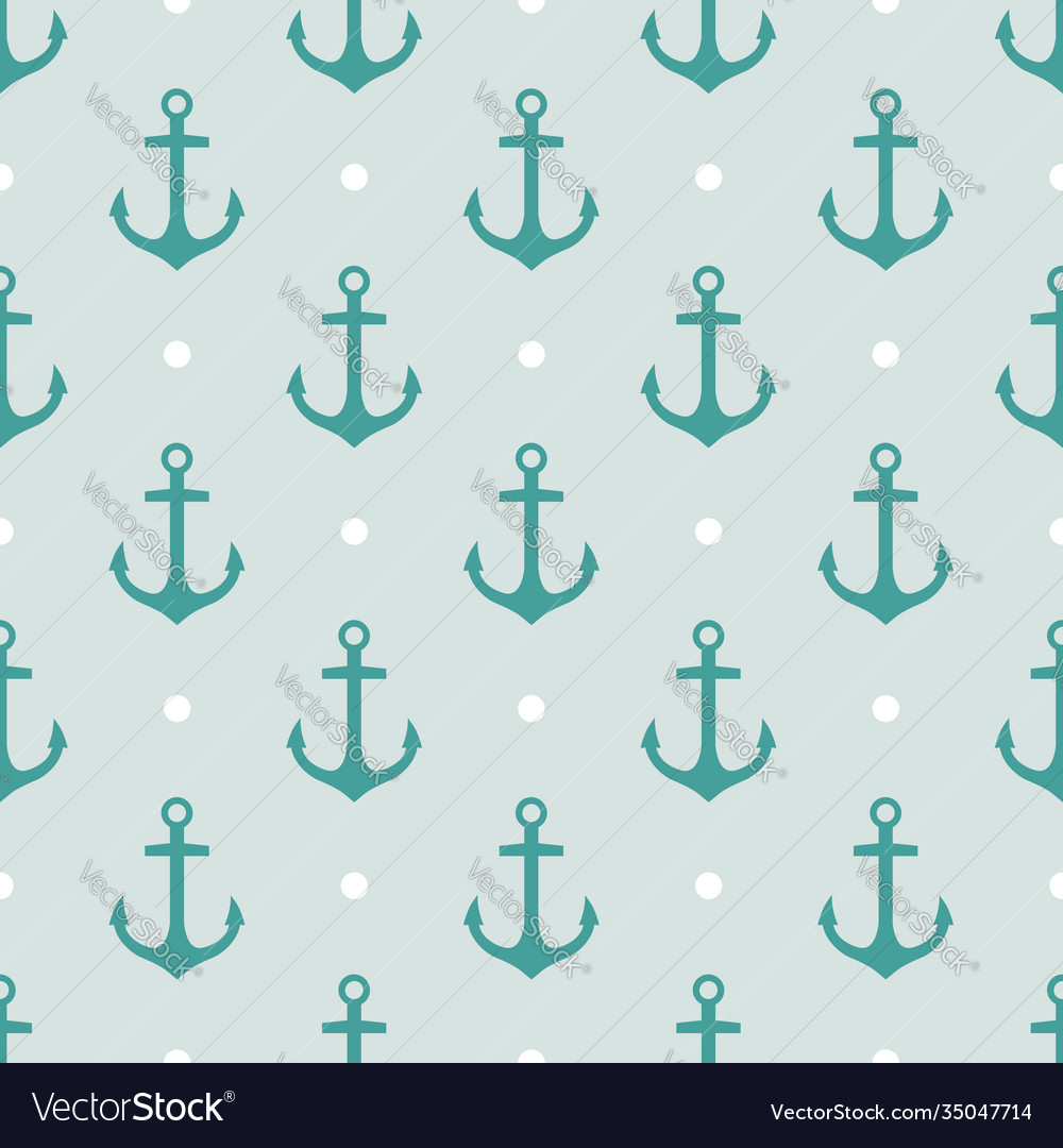 Seamless pattern with anchors