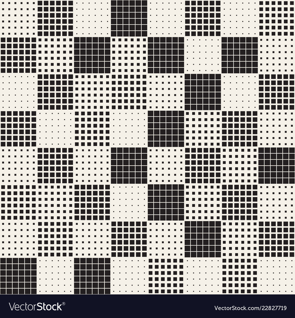Abstract Halftone Square Texture