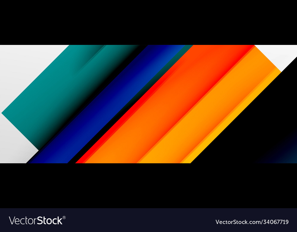 Geometric abstract backgrounds with shadow lines