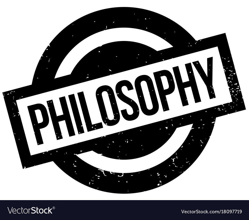 Philosophy rubber stamp