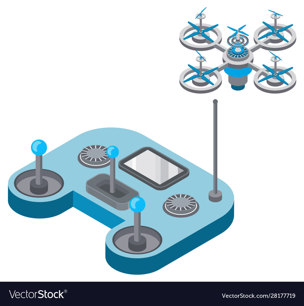 Quadcopter and remote controller drone