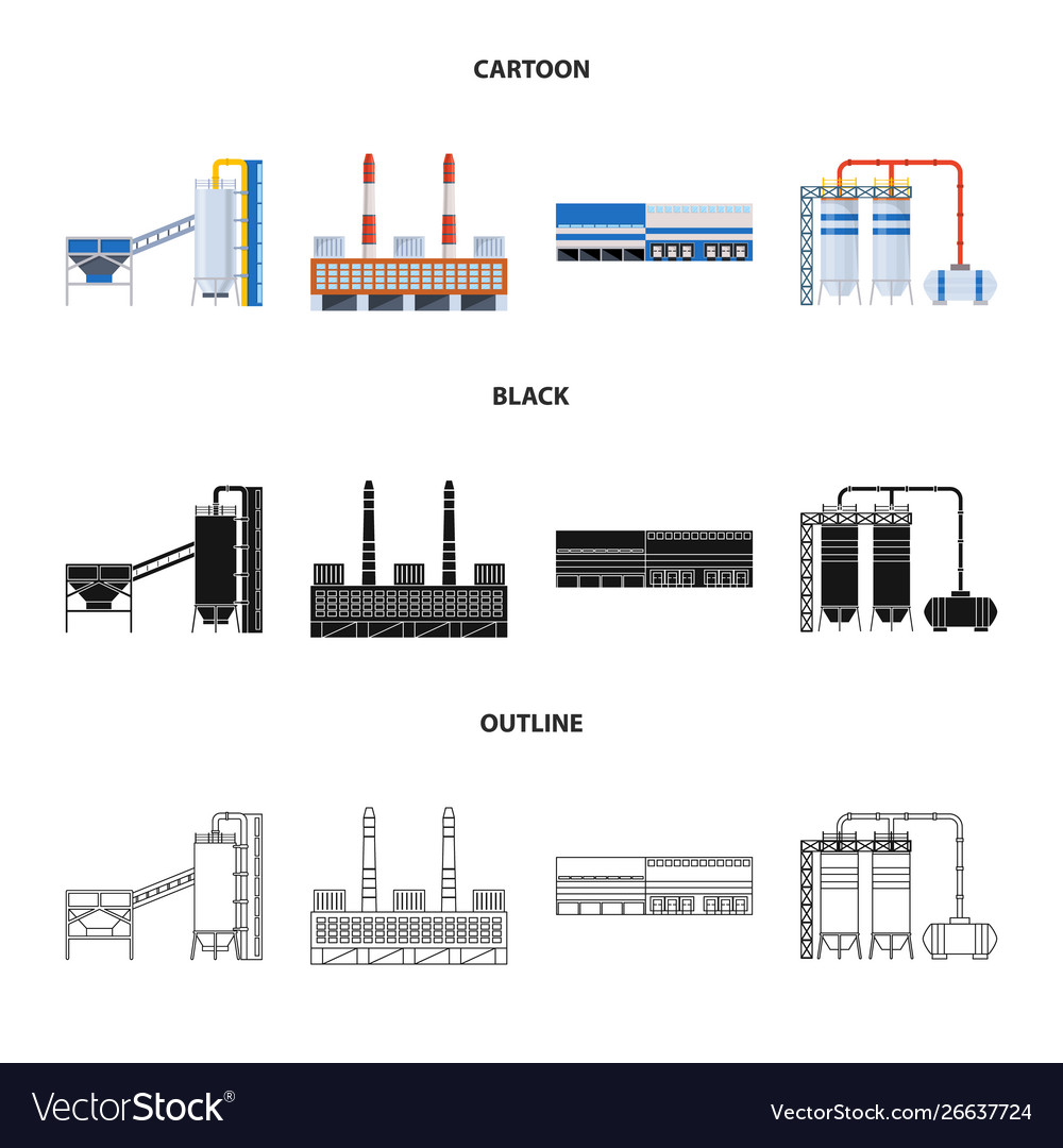 Isolated object production and structure icon