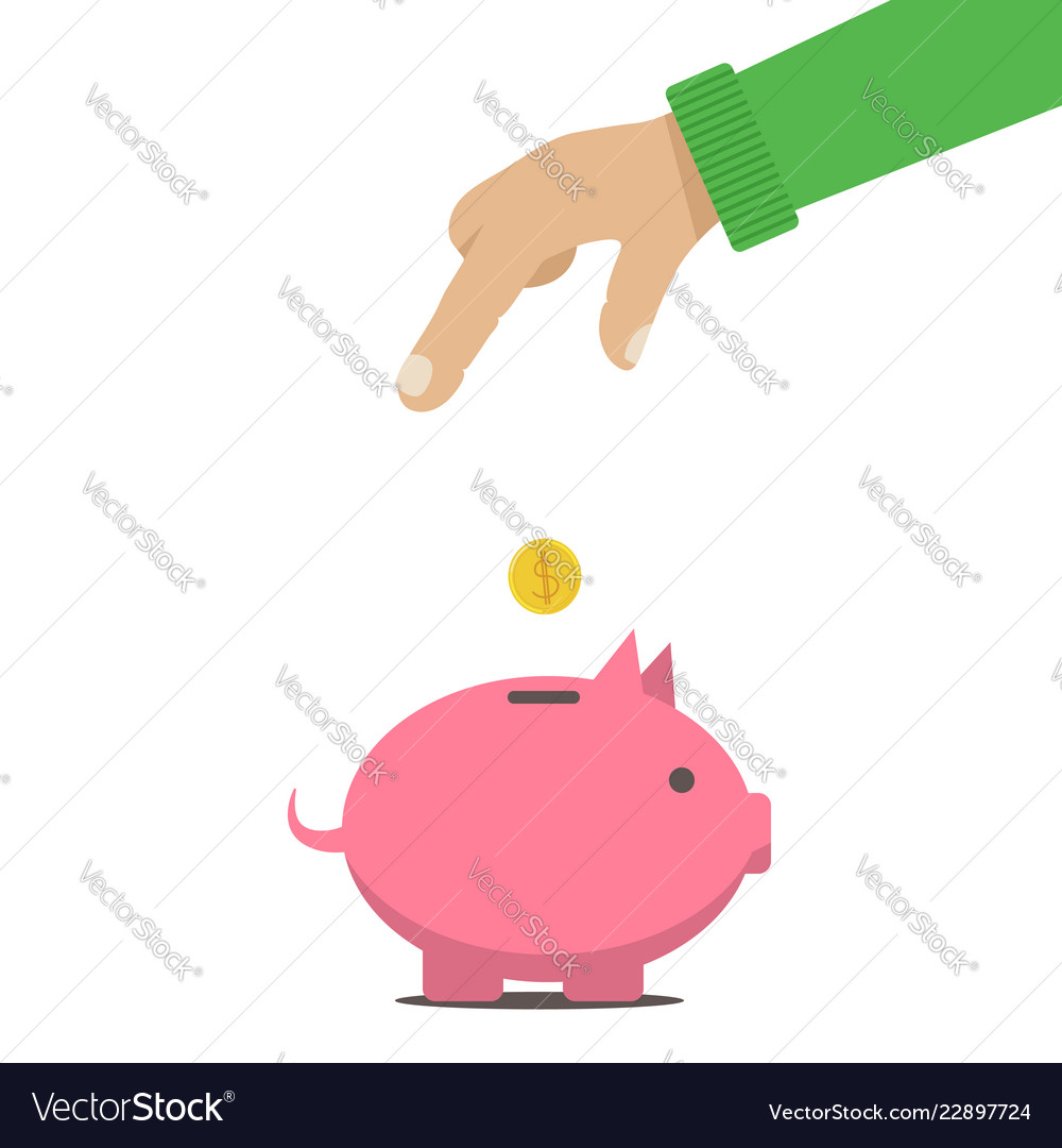 Man put money into a box c