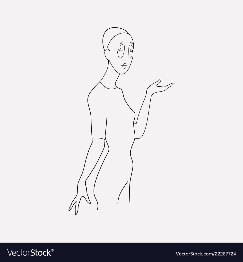 Pantomime icon line element
