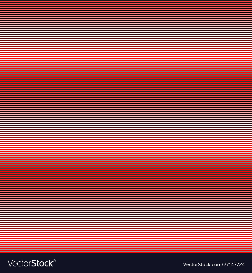 Red and black line parallel pattern for stylized