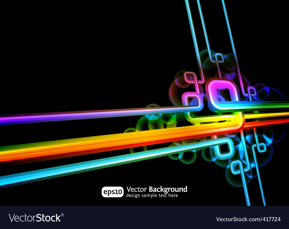 Retro Tech Abstract Background