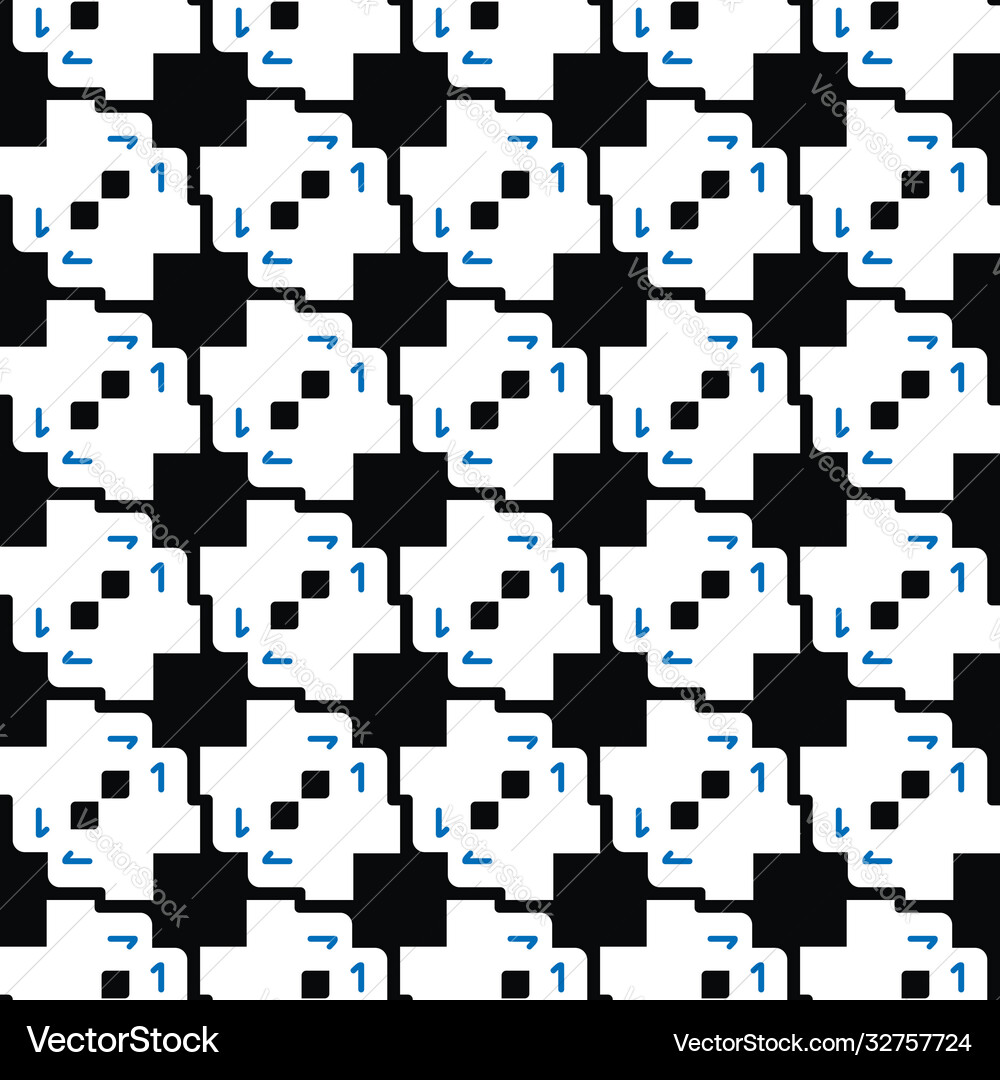 Seamless pattern texture background Royalty Free Vector