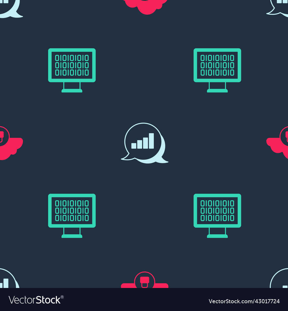 Set cloud computing lock pie chart infographic vector image Set cloud computing lock pie chart infographic