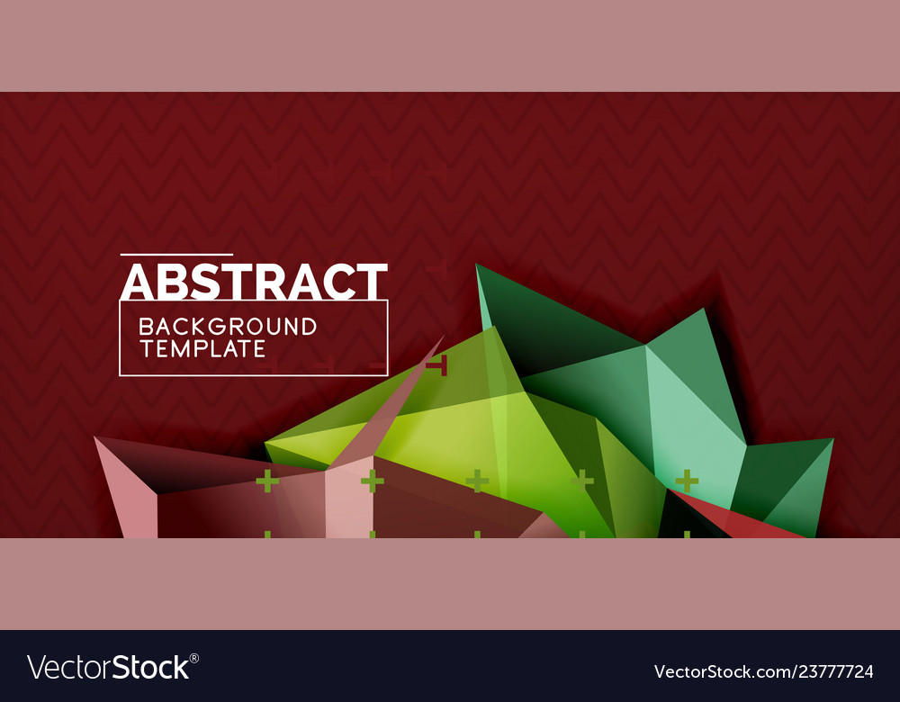 Triangular low poly background design