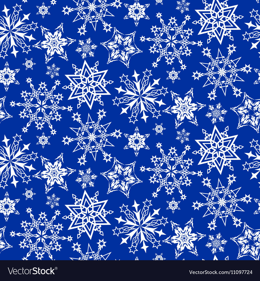 Winter Snowflake Pattern
